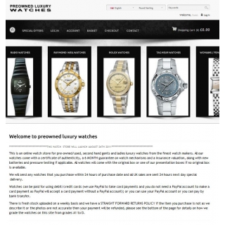 preowned luxury watches